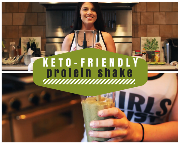 How To Make A Keto Friendly Tasty Shake With Iso-Gen Protein & Keto-FX