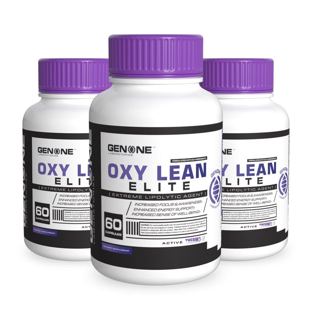 Oxy Lean - Premium Weight Loss Fat Burner - 3 Bottle Bundle