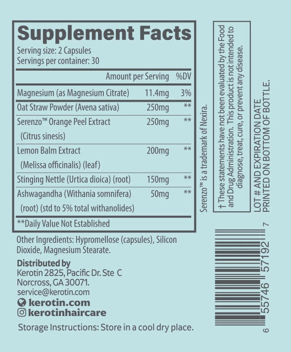 Soothe Stress-Relief Vitamins